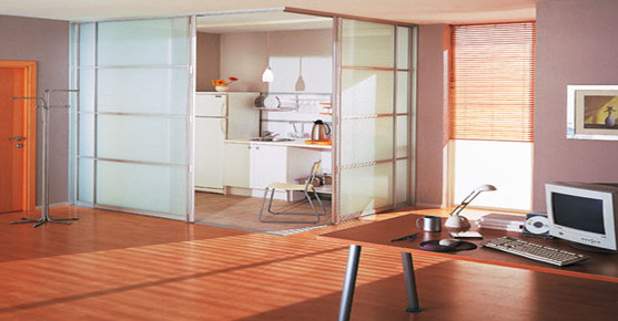 Раздвижная перегородка для кухни